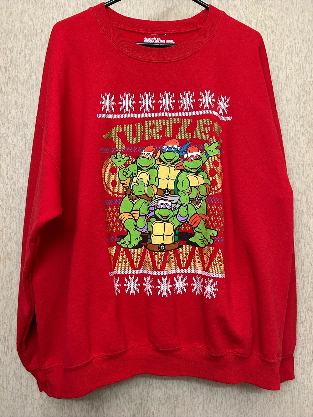 Teenage Mutant Ninja Turtles - Christmas Sweater - Size XL